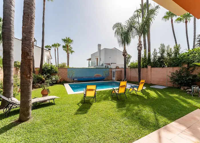 빌라 Malagasuite Flamencos Private Pool *